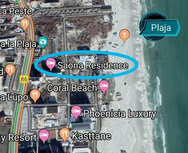 בית הארחה Saona Mamaia Nord Năvodari